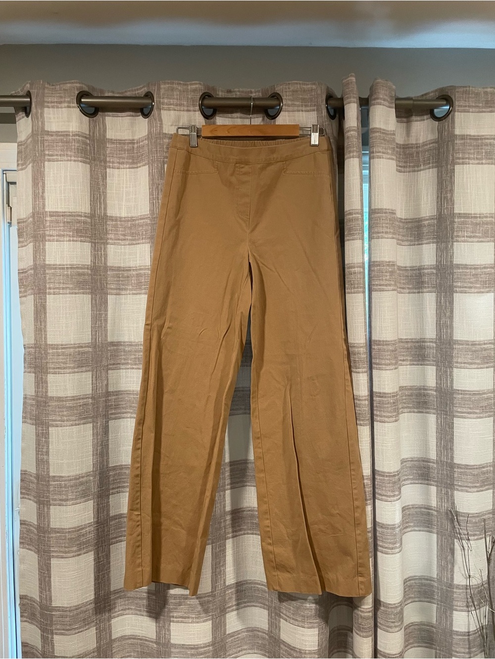Isaac Mizrahi Wide-Leg Trousers in Camel